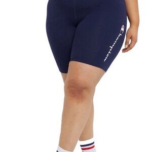 Champion Women's Dark Blue Bike Shorts